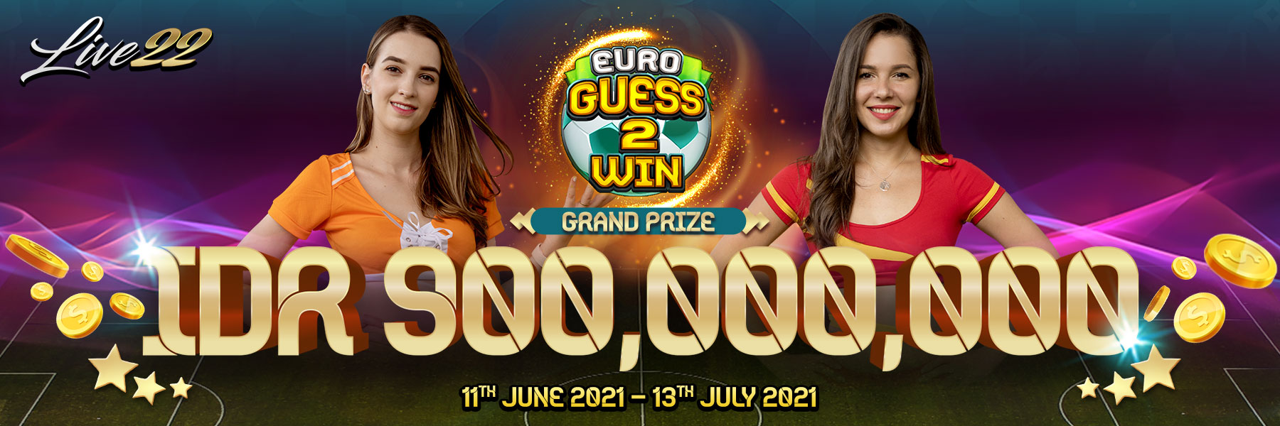 Provider Baru Live22 Euro Guess 2 Win Dan Slot Online