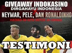 Testimoni Giveaway Dirgahayu Neymar , Pele , Ronaldinho IDKS